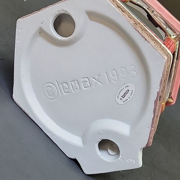 Vintage 1993 Lemax Dickensvale Christmas Village  Gazebo #33096 Retired - Picture 7 of 16